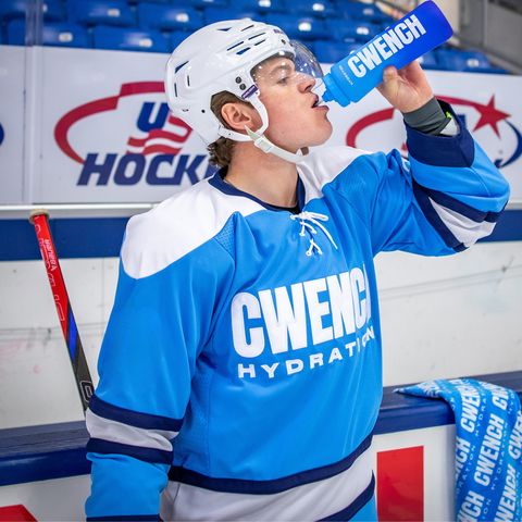 CWENCH Hydration™ has become the official hydration partner of USA Hockey.